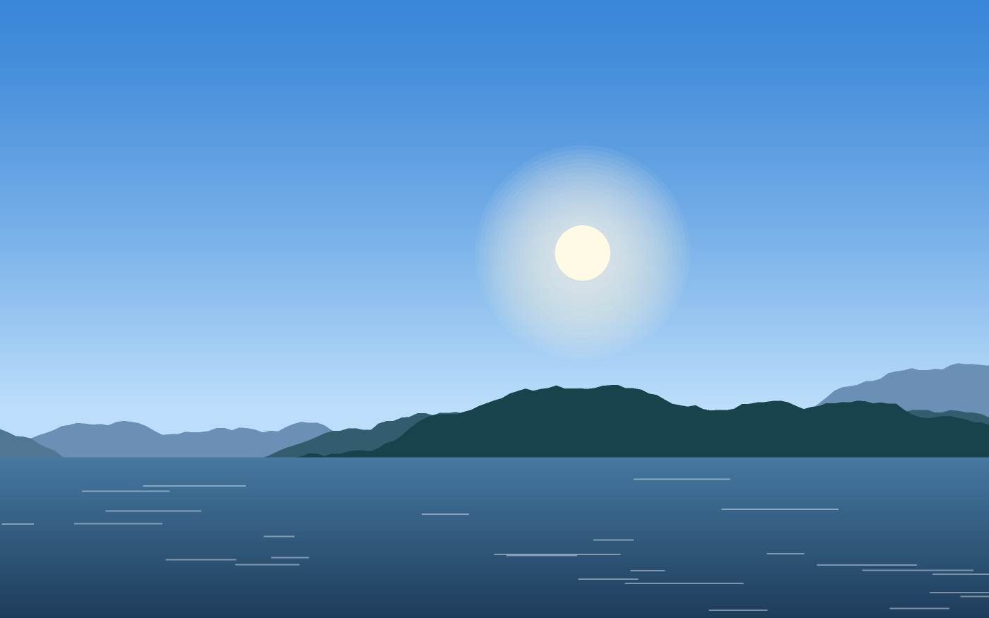 Landschapsillustratie