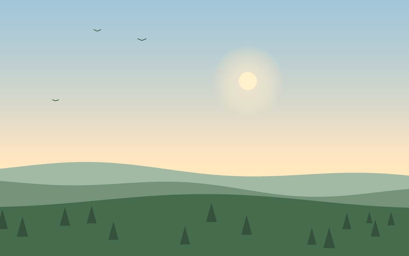 Landskabsillustration