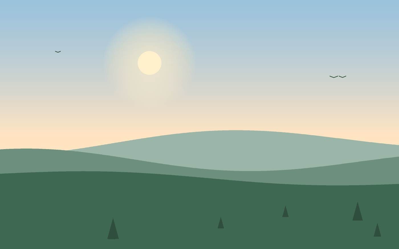 Landskabsillustration