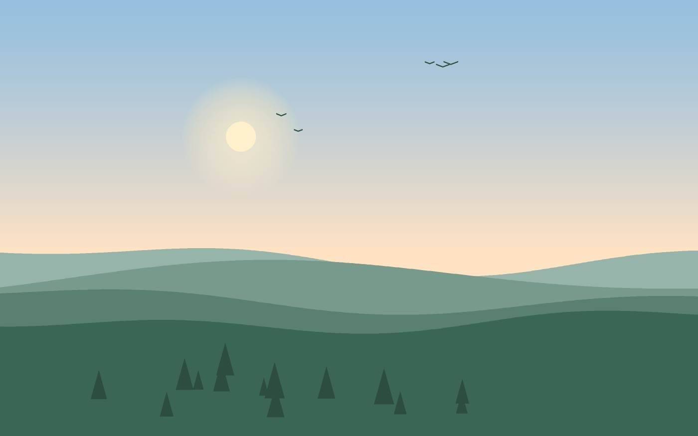 Illustration de paysage