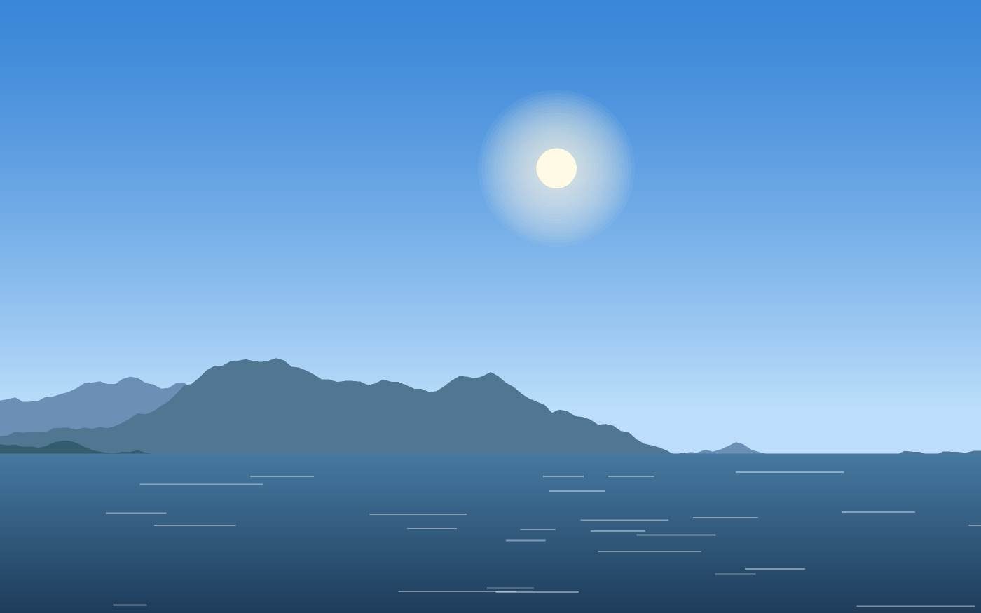 Landschapsillustratie