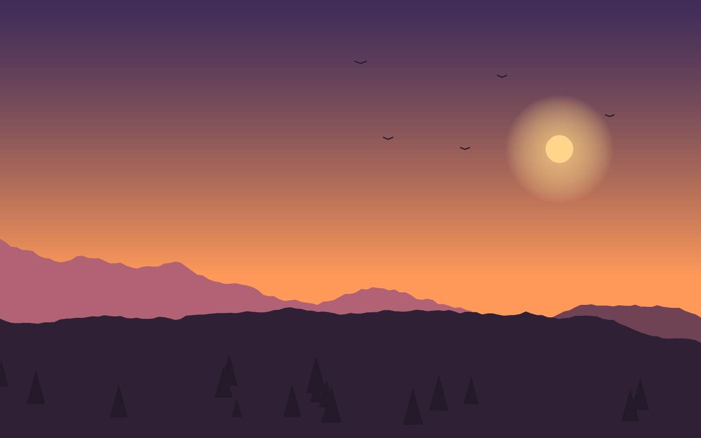 Landskapsillustration
